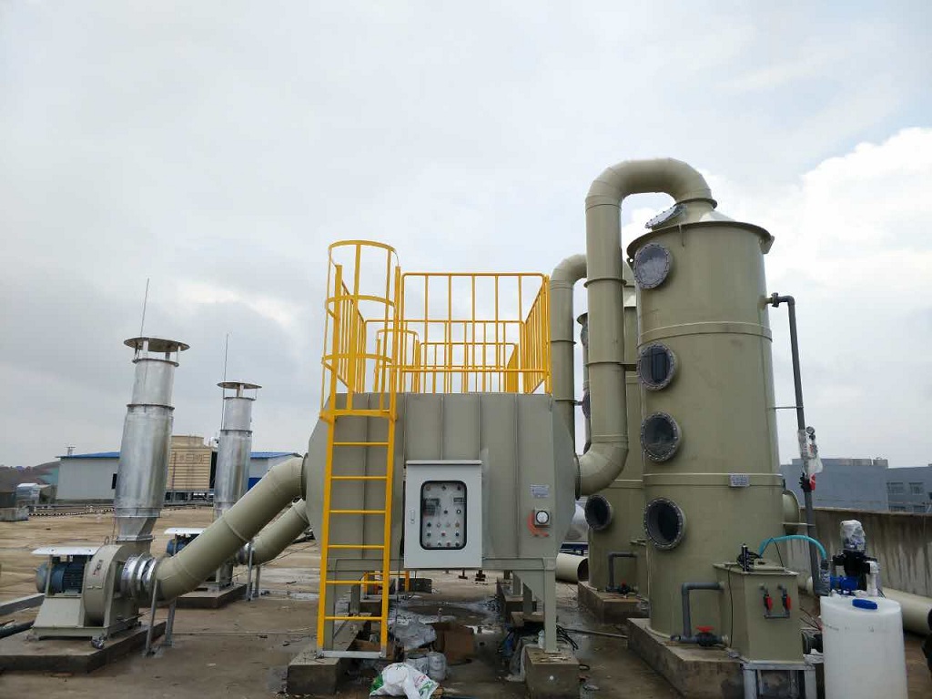 废气喷淋净化塔